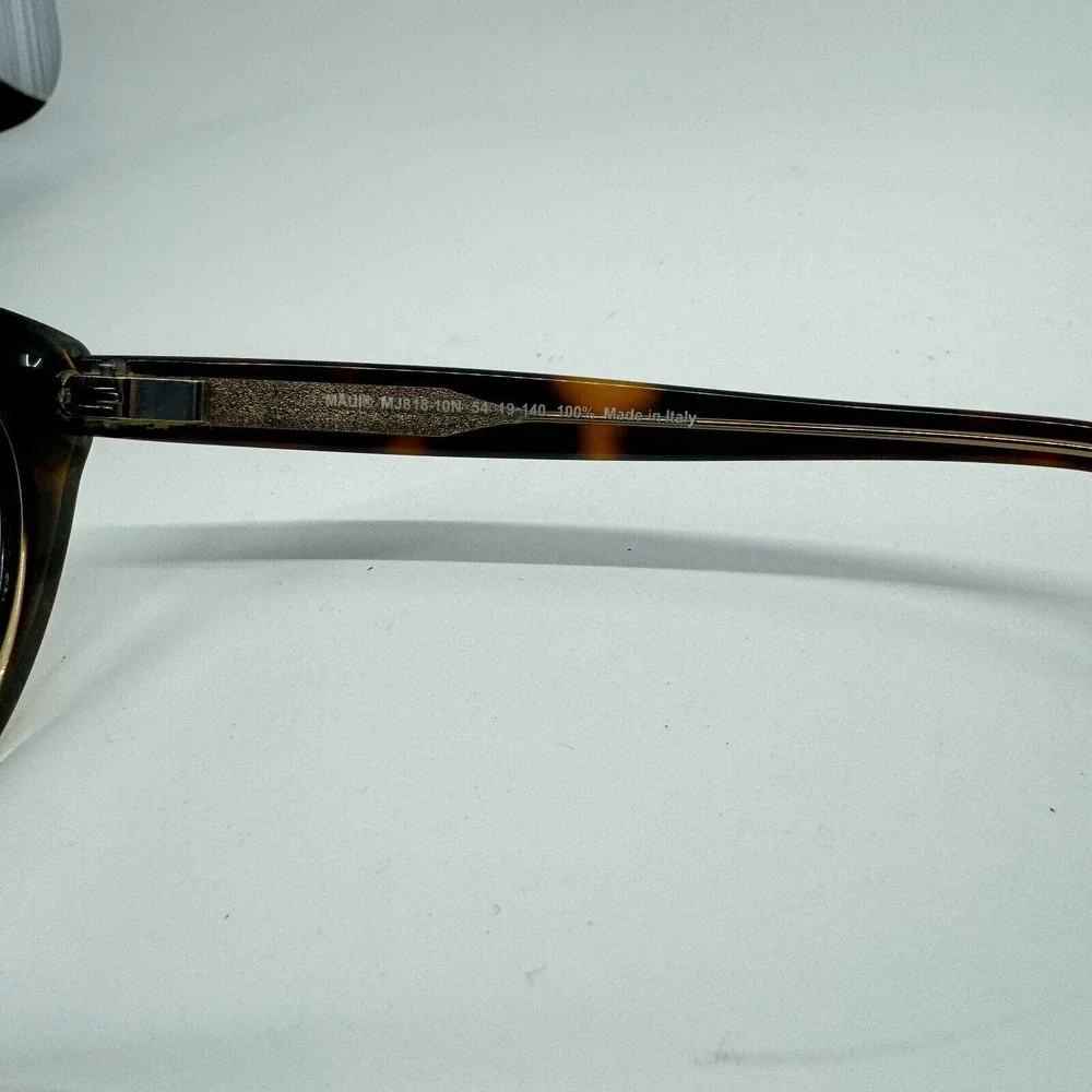 Maui Jim Kalani Sunglasses MJ818-10N‎ Tortoise Cat Eye Frames Only 54-19 H11286